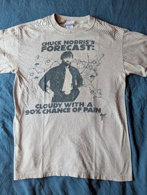 Chuck Norris Graphic Short Sleeve Tee